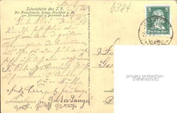 Brombach Schmitten Schutzhuette am Pferdskopf – Bild 2