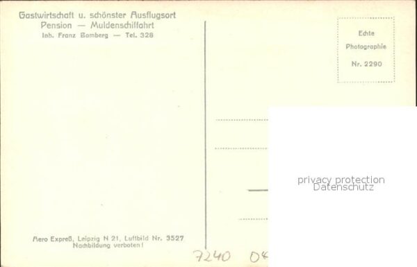 Schiffmuehle Grimma Gartenwirtschaft Muldenschiffahrt Fliegeraufnahme – Bild 2