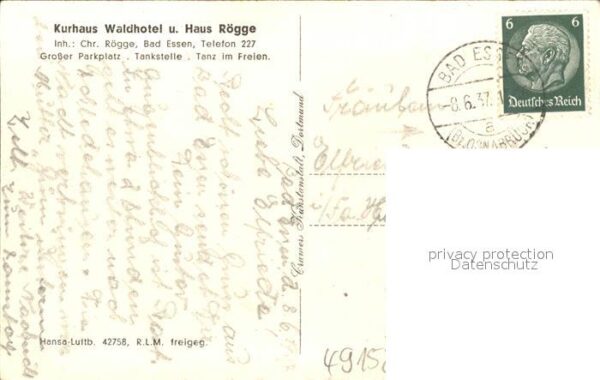 Bad Essen Waldhotel Fliegeraufnahme – Bild 2