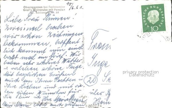 Obereggenen Graf's Weinstube mit Pension – Bild 2