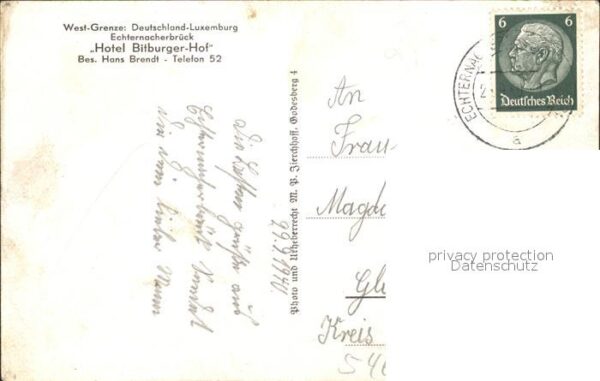 Echternacherbrueck Westgrenze Deutschland Luxemburg %fa – Bild 2