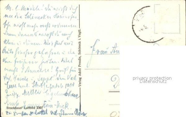 Schoeneck Vogtland Fliegeraufnahme Luftkurort Brockhaus Luftbild 2361 – Bild 2
