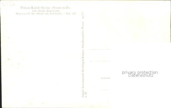Marxzell Karsruhe BW Privat Kinderheim Sonnenalb – Bild 2