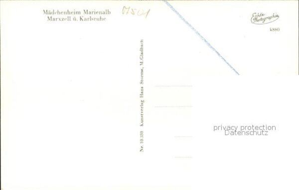 Marxzell Karsruhe BW Maedchenheim Marienalb – Bild 2