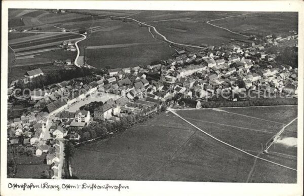 Osterhofen Niederbayern Fliegeraufnahme