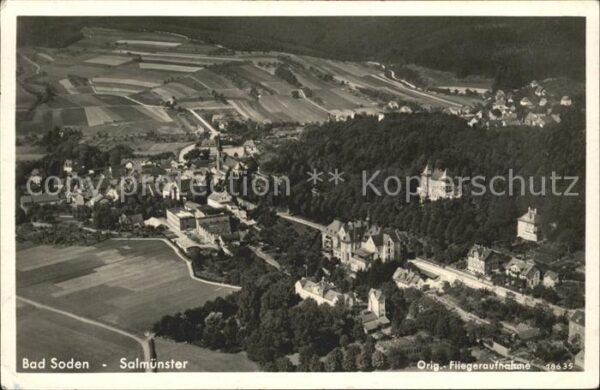 Salmuenster Bad Soden Fliegeraufnahme