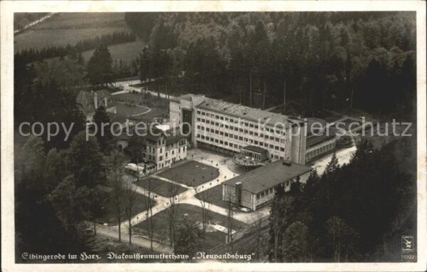 Elbingerode Harz Diakonissenmutterhaus Neuvandsburg Fliegeraufnahme
