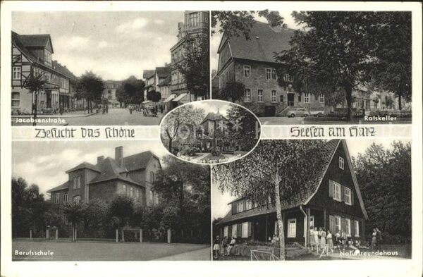 Seesen Harz Jacobsenstrasse Ratskeller Berufsschule Naturfreundehaus Burg