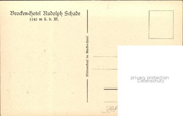 Brocken Harz Kuppe mit Hotel Fliegeraufnahme – Bild 2