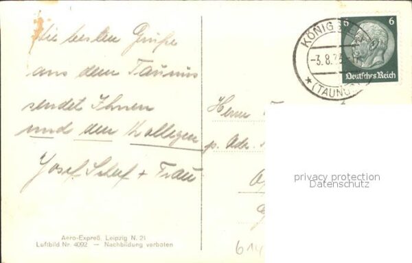 Koenigstein Taunus Burgruine Fliegeraufnahme – Bild 2