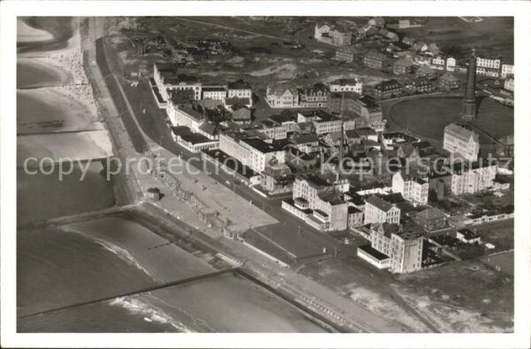 Borkum Nordseebad Fliegeraufnahme