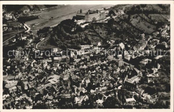 Kulmbach Burg Fliegeraufnahme