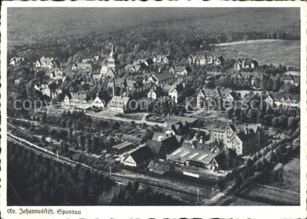Spandau Evangelisches Johannesstift Fliegeraufnahme