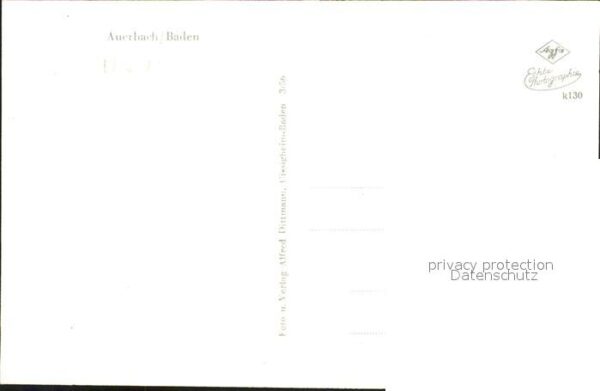 Auerbach Karlsruhe Ortsansicht mit Kirche – Bild 2