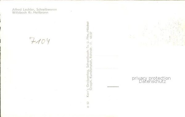 Willsbach Ortspartie Kirche Ladengeschaeft – Bild 2
