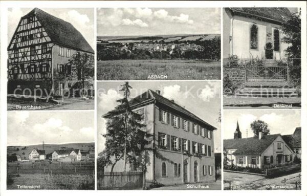 Asbach Westerwald Bauernhaus Denkmal Schulhaus Kinderschule