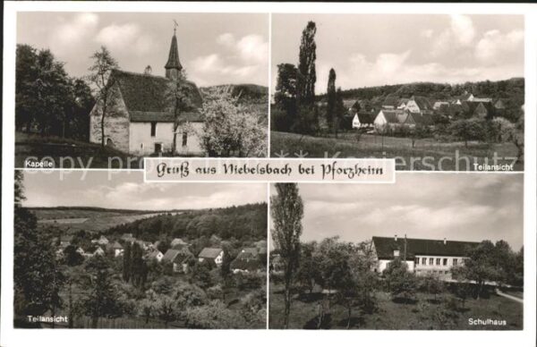 Niebelsbach Kapelle Schulhaus Teilansicht