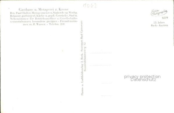 Rudersberg Wuerttemberg Gasthaus Metzgerei zur Krone – Bild 2