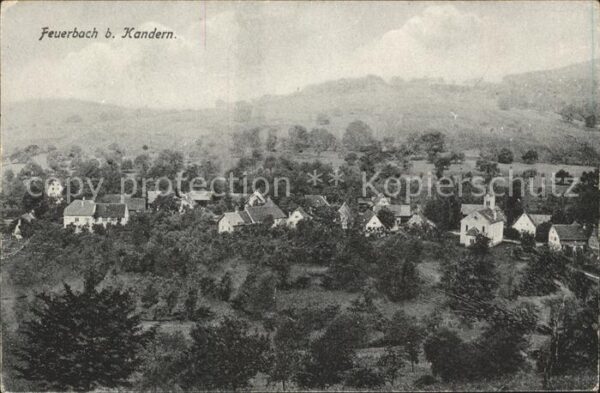 Feuerbach Kandern Gesamtansicht