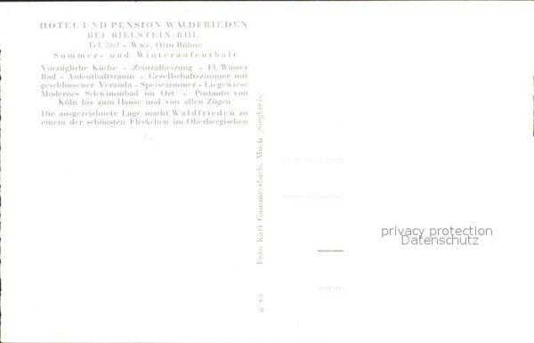 Bielstein Pension Waldrieden – Bild 2