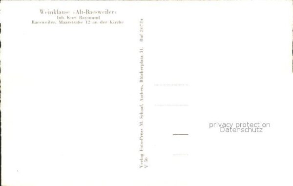 Baesweiler Weinklause Alt Baesweiler – Bild 2