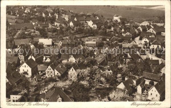 Wintersdorf Meuselwitz Fliegeraufnahme Brockhaus Luftbild 2083