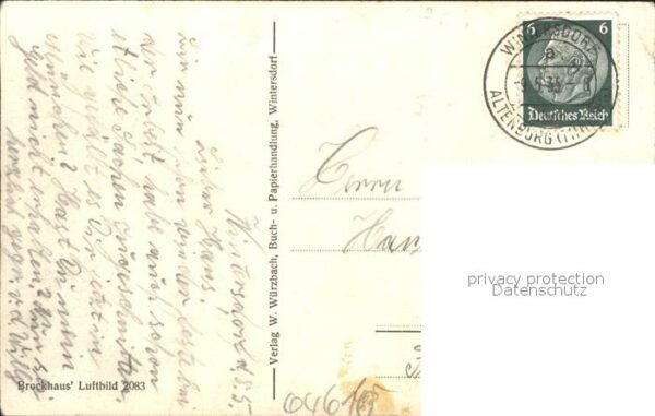 Wintersdorf Meuselwitz Fliegeraufnahme Brockhaus Luftbild 2083 – Bild 2