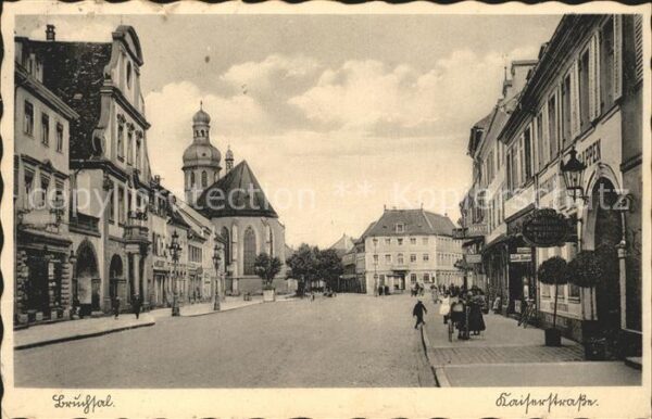 Bruchsal Kaiserstrasse Kirche