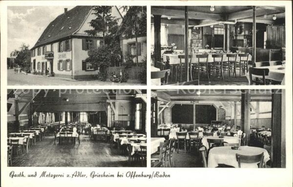 Griesheim Offenburg Gasthof Metzgerei zum Adler Restaurant