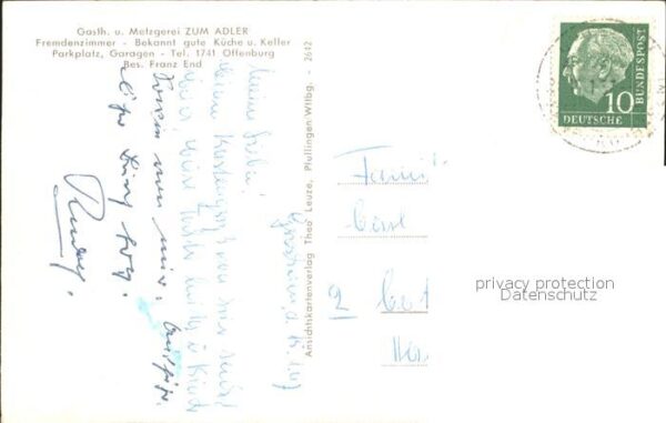 Griesheim Offenburg Gasthof Metzgerei zum Adler Restaurant – Bild 2