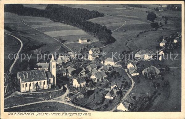 Rickenbach Hotzenwald Fliegeraufnahme