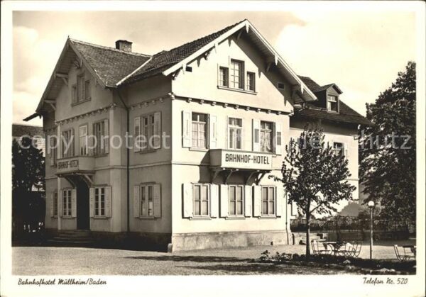 Muellheim Baden Bahnhofhotel