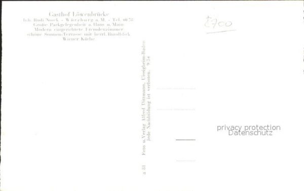 Wuerzburg Gasthaus Loewenbruecke – Bild 2