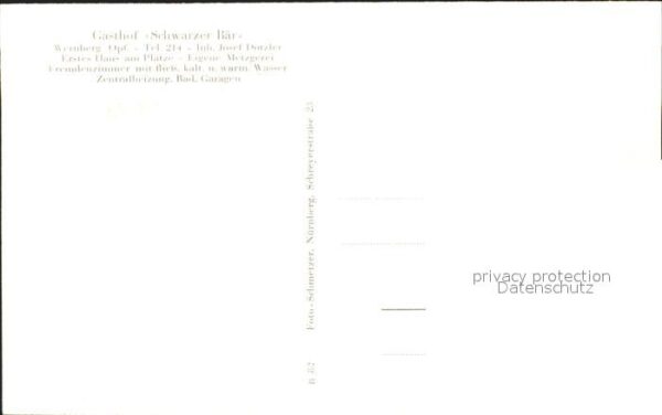 Wernberg-Koeblitz Gasthaus Schwarzer Baer – Bild 2