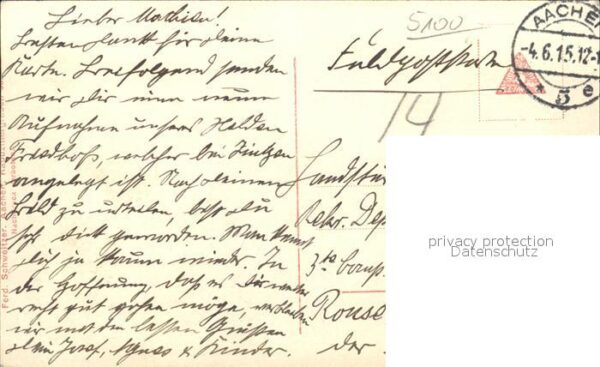 Aachen Stadwald Graeber Soldat – Bild 2