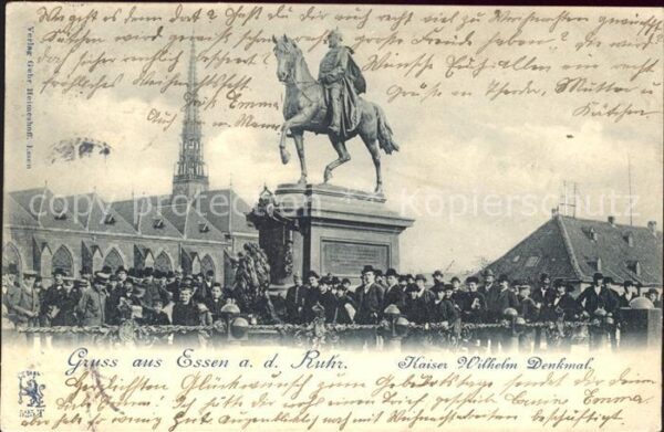 Essen Ruhr Kaiser Wilhelm Denkmal