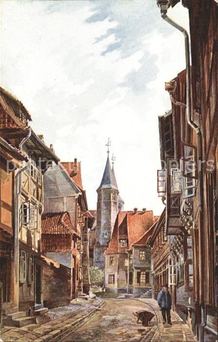 Hildesheim Kuenstlerkarte Hinterer Bruehl
