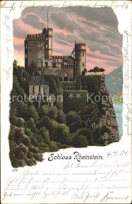 Assmannshausen Schloss Rheinstein