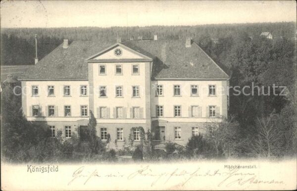 Koenigsfeld Schwarzwald Maedchenanstalt