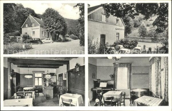 Breckerfeld Gasthaus Pension zum Schemm Walter Siepmann