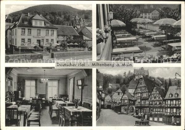 Miltenberg Main Deutscher Hof Rudolf Weigand