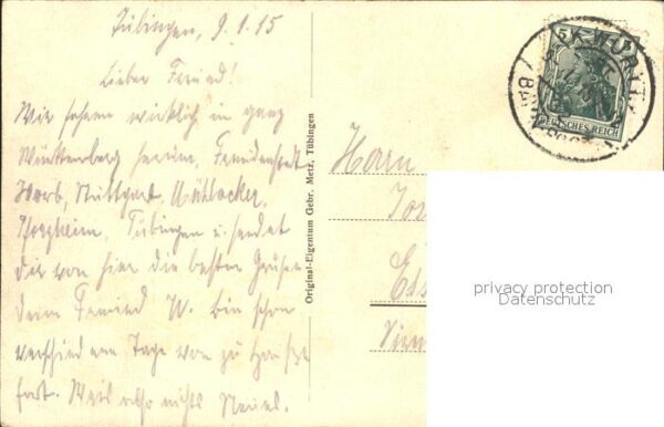 Tuebingen von Osten – Bild 2