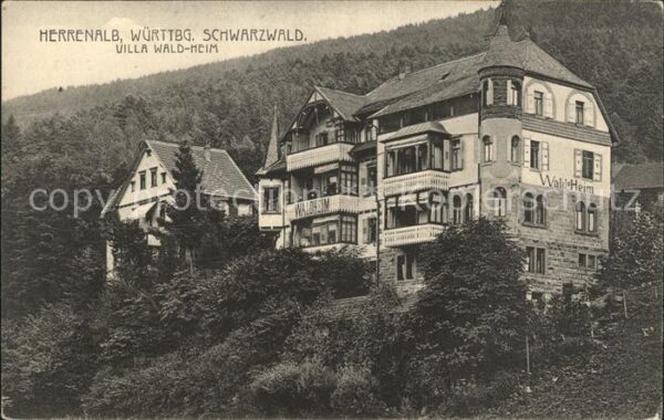 Herrenalb Bad Herrenalb Villa Wald-Heim