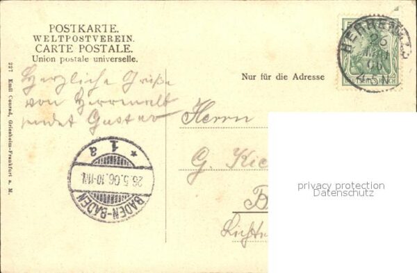 Herrenalb Bad Herrenalb von Friedhof aus gesehen – Bild 2