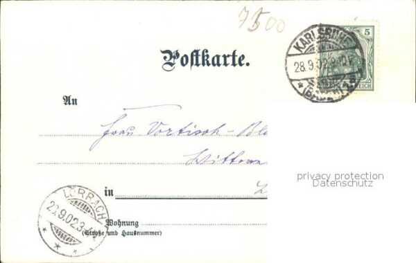 Karlsruhe Baden Muehlsburgerthor – Bild 2