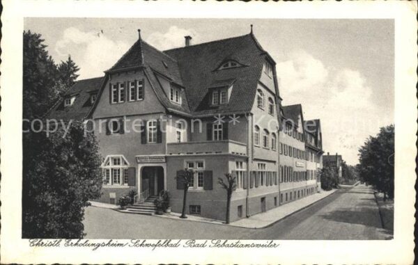 Bad Sebastiansweiler Christl. Erholungsheim Schwefelbad