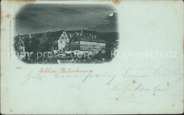 Bebenhausen Tuebingen Schloss