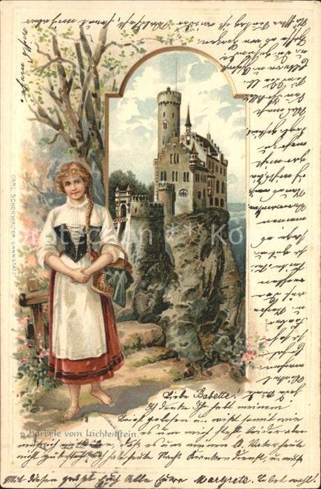 Lichtenstein Wuerttemberg s  Baerbele