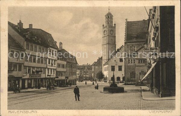 Ravensburg Wuerttemberg Viehmarkt