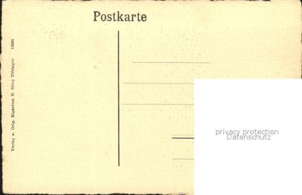 Tuebingen Pfleghof Aufgang zum Fechtboden – Bild 2